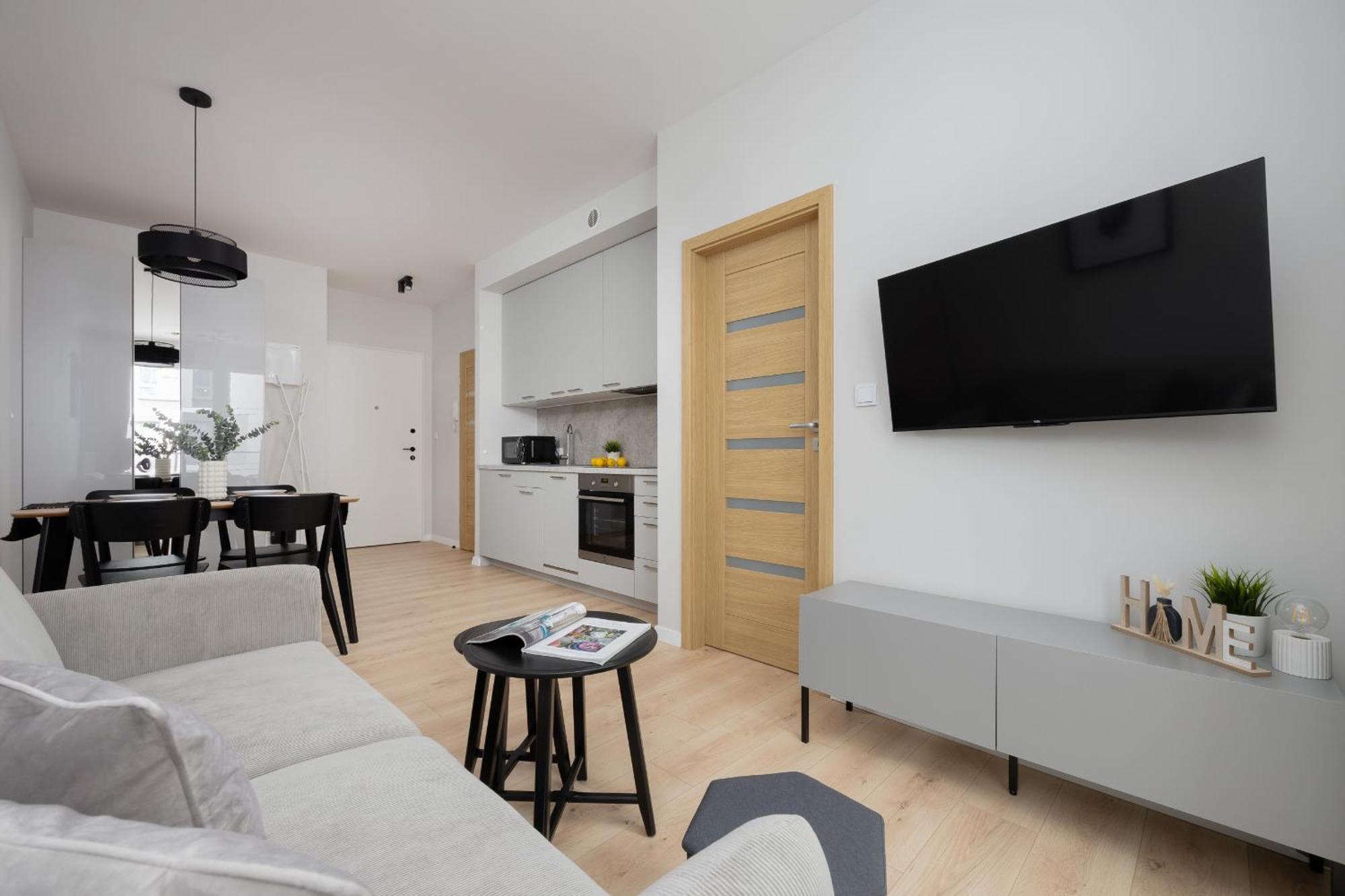 Stylish Apartments With Parking By Noclegi Renters Варшава Екстериор снимка